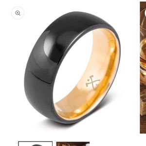 Size 10 Manly Bands ring